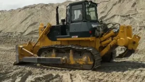 بلدوزر دارای ریپر